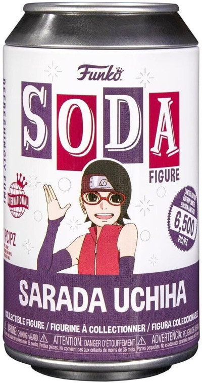 Funko Boruto: Naruto Next Generations - Sarada Soda Vinil Figür, 10,8 cm Yükseklik