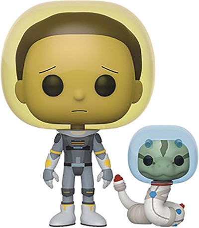 Funko-B07TYQ65ZH POP Animasyon: Rick & Morty - / Yılan Rick ve Koleksiyon Toy, çok renkli w Uzay