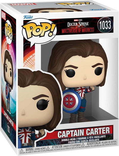 Funko POP Figür Doctor Strange in the Multiverse of Madness - Captain Carter