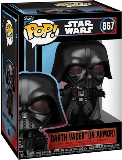 Funko Pop! Star Wars: Darth Vader (Zırhlı) - Koleksiyon Vinil Figür - Hediye Fikri - Resmi Ürün