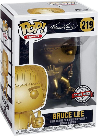 FUNKO-Biblo Funko Pop! Film: Ölüm Oyunu - Bruce Lee (Altın)