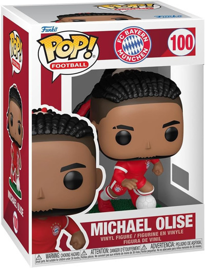 Funko Pop! Futbol: Bayern Münih - Michael Olise - Bayern FC - Koleksiyon Vinil Figür - Hediye Fikri