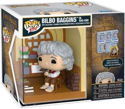 Funko Pop! Nooks: Yüzüklerin Efendisi - Bilbo​ Baggins in Bag-End - Koleksiyon Vinil Vigure - Hediye