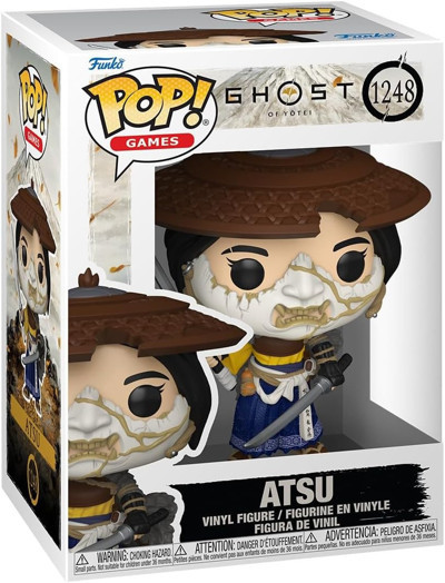 Funko Pop! Oyunlar: Ghost Of Yotei - Atsu Vinil Karakter Koleksiyonu - Hediye Fikri - Resmi