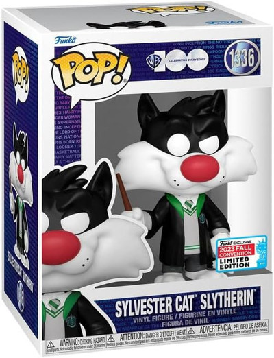 Funko Pop! Looney Tunes x Harry Potter - Sylvester Cat Slytherin (2023 Sonbahar Konvansiyonu Özel)