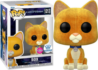 Funko Pop!: Disney Pixar Lightyear #1213 - Sox - Flocked Exclusive Vinyl Figure