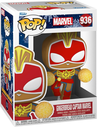 Funko Pop Figür: Marvel Holiday Captain Marvel