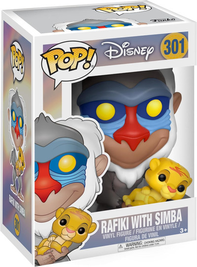 Funko Pop Disney Simba Oyuncak ile Aslan Kral-Rafiki "