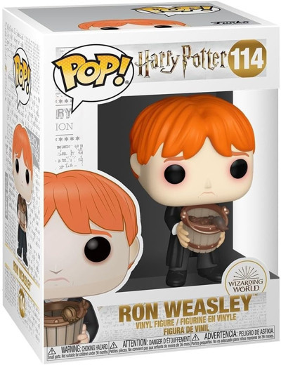 Funko Pop Figür - Harry Potter - Ron Puking Slugs with Bucket