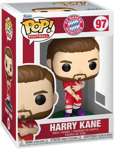 Funko Pop! Futbol: Bayern Münih - Harry Kane - Bayern FC - Koleksiyon Vinil Figür - Hediye Fikri
