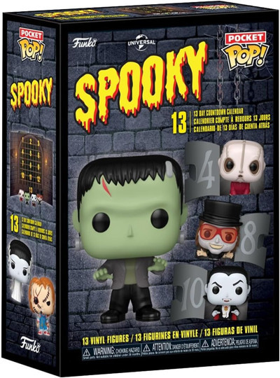 Funko Pop! Pocket Pop Geri Sayım Takvimi: 13 Günlük Ürkütücü Geri Sayım