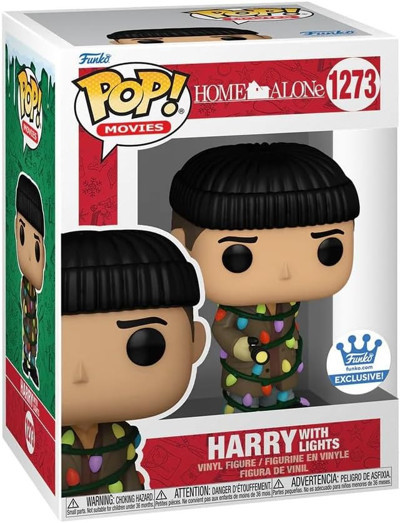 Funko POP! Home Alone - Harry with Lights Vinil Figür, 9,8 cm