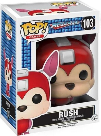 Funko Pop Games Megaman - Rush Model Collectable Figurine Statue No 103
