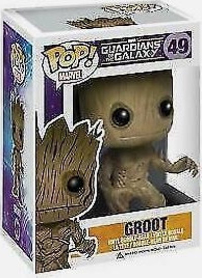 Funko Pop! Marvel Guardians of the Galaxy Groot Bobble-Head 49