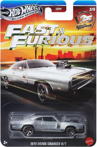Hot Wheels Silver Series 1970 Dodge Charger R/T (2/5) HNR88 JKX21