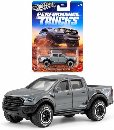Hot Wheels Silver Series Performance Trucks ’19 Ford Ranger Raptor – JKX74