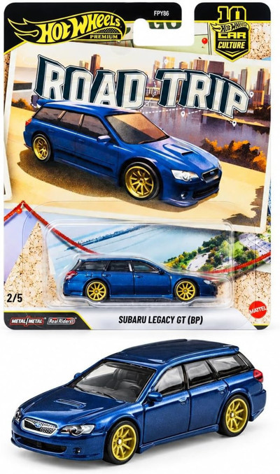 Hot Wheels Premium Car Culture SUBARU LEGACY GT (BP) FPY86-JKF07