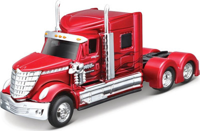 Maisto Custom Rigs 1:64 Model Tır Kırmızı 14cm