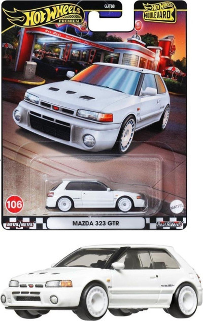 Hot Wheels Boulevard Mazda 323 GTR GJT68 HRT59
