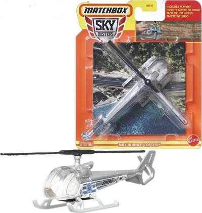 HHT34 Matchbox Skybusters MBX BUBBLE COPTER HVM56
