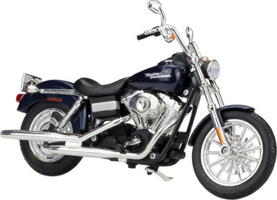 Maisto 1:12 Harley-Davidson 2006 FXDBI Dyna Street Bob Motosiklet