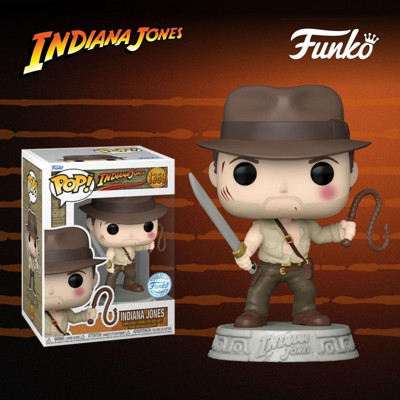 Funko Pop! Indiana Jones And The Temple Of Doom - Indiana Jones In Action #1369