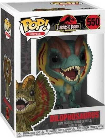 Funko Pop Movies Jurassic Park Dilophosaurus 550
