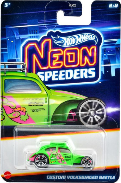 Hot Wheels Neon Yarışçılar HLH72 - CUSTOM VOLKSWAGEN BEETLE JBY93
