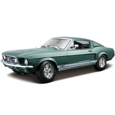 Maisto 1/18 1967 Ford Mustang GTA Fastback Model Araba - Yeşil