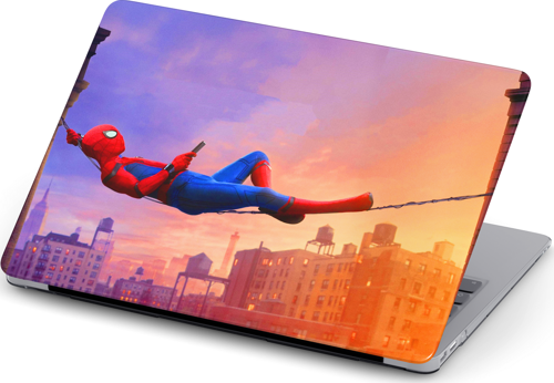 Macbook Pro (M1-M2) 14.2 inç A2442-A2779 Kılıf Macvista 06 Sert PVC Spider Man