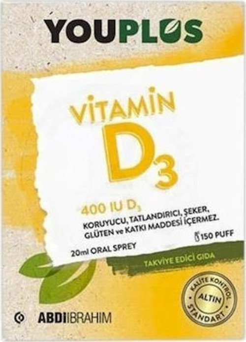 Vitamin D3 400İu Sprey 20 Ml