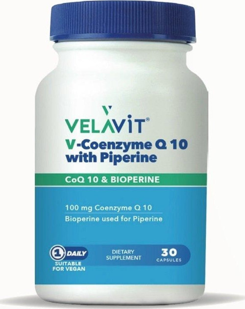 Coenzym Q10 with Piperine 30 Kapsül