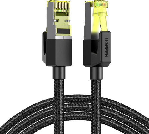 CAT7 Örgülü F/FTP 10Gbps RJ45 Ethernet Kablosu 1 Metre