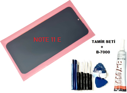 Xiaomi Redmi Note 11E Lcd Ekran Dokunmatik ORJİNAL (B-7000+Tamir Seti)