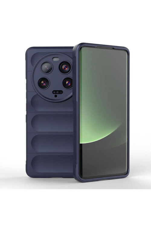20068310 Xiaomi Mi 13 Ultra Uyumlu Kılıf Esnek Tpu Oyuklu Arka Yüzey Tasarımlı Silikon Kapak