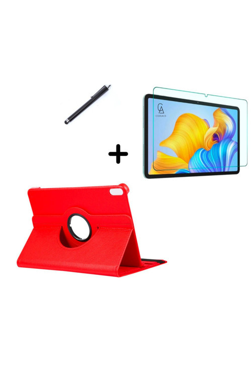 20068310 Huawei Matepad 11.5" Btk-W09 Uyumlu 360° Dönebilen Standlı Tablet Kılıfı Ekran Koruyucu Ve Kalem Set