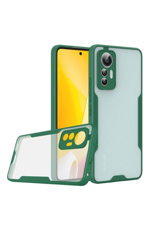 20068310 Xiaomi Mi 12T Pro Ile Uyumlu Kılıf Pastel Renki Şeffaf Ultra Ince Hafif Telefon Kılıfı Kapak