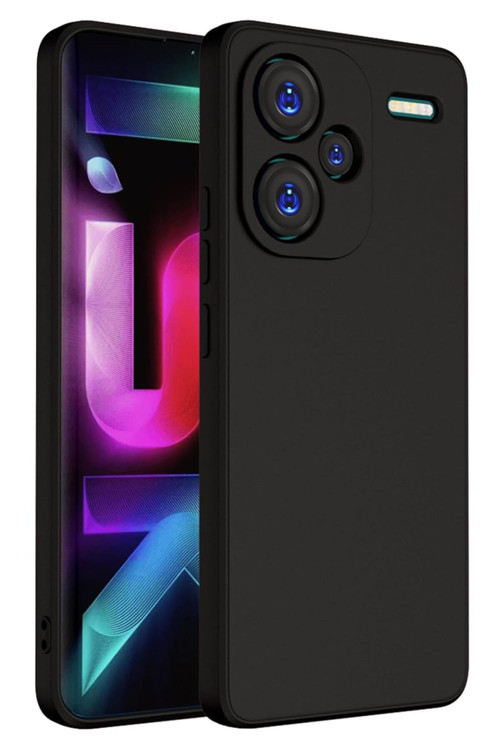 20068310 Xiaomi Redmi Note 13 Pro Plus 5G İle Uyumlu Kılıf Içi Kadife Lansman Tasarım Telefon Kılıfı Kapak