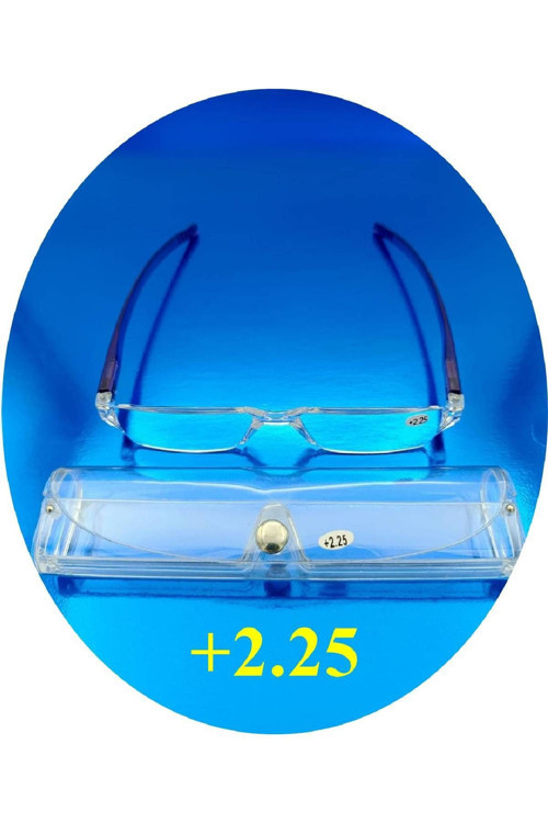 +2.25 Yakın Okuma Gözlüğü Okuma Gözlüğü (Lens 4.5X2.5 Cm) 1 Adet