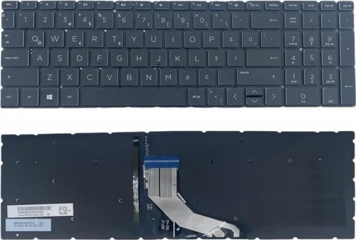 Hp 15-db0055nt 6rj77ea Klavye Işıklı Siyah K-h103v3