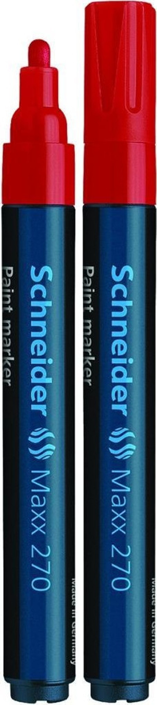 Permanent Markör Boya Kalemi Maxx 1-3 Mm Kırmızı 270 (10 Lu Paket)