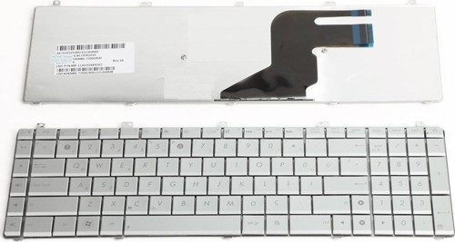 Asus N55xi-245sl-sl Klavye Silver Tr K-as35