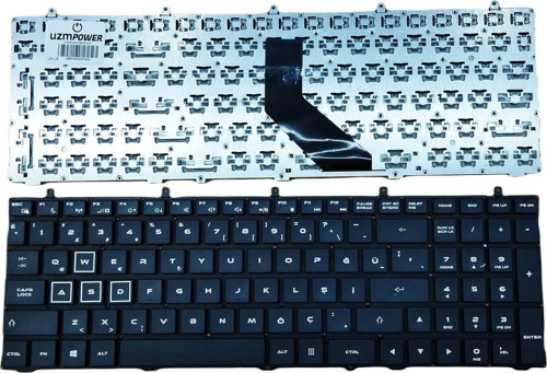 Casper Excalibur G860.7700-b590p Klavye Siyah Işıksız K-c38
