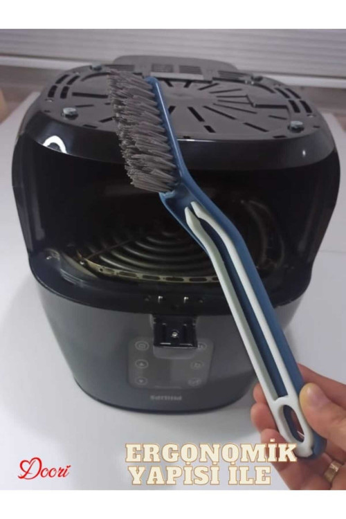 Airfryer Temizlik Fırçası Çok Amaçlı Maşalı Temizlik Fırçası Sert Fırça Lavabo Mutfak Ocağı