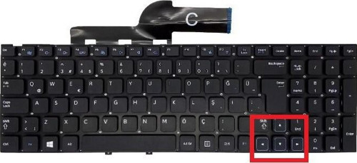 Samsung Np305V5A-T02Tr SİYAH KLAVYE K-SA14