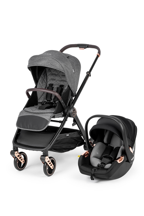 X-Go Ultimate Travel Sistem Bebek Arabası Rose Gold Gri