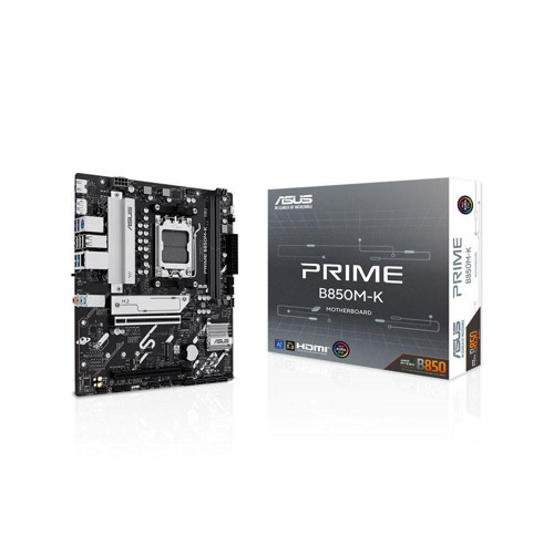 Prime B850M-K Amd B850 Am5 Ddr5 8200 Dp Hdmi Çift M2 Usb3.2 Aura Rgb 2.5Gbit Lan Matx 8+2+1 Güç Aşamaları, 1Xgen5 M.2, Advanced Ai Pc-Ready
