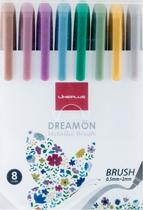 Keçeli Kalem Fırça Uçlu Dreamon 8 Renk 359142