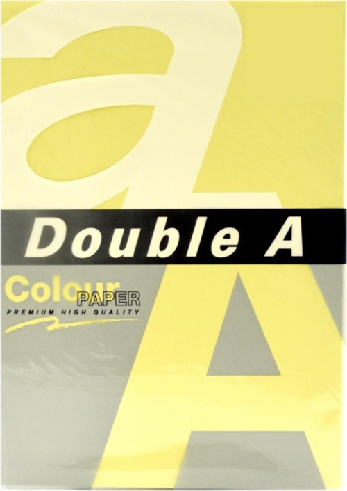 Double-A Renkli Fotokopi Kağıdı A4 80 Gram Pastel Cheese (25 Li Paket)