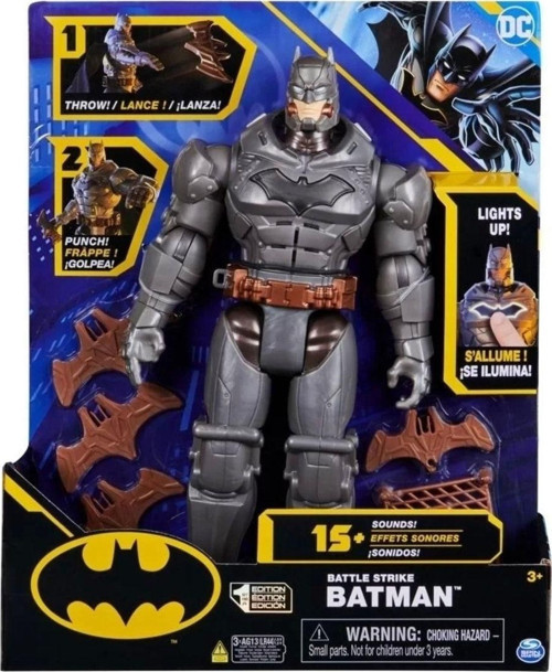 Spinmaster Oyuncak Batman Wİth Feature Gml Figür 12" SPM-6064833